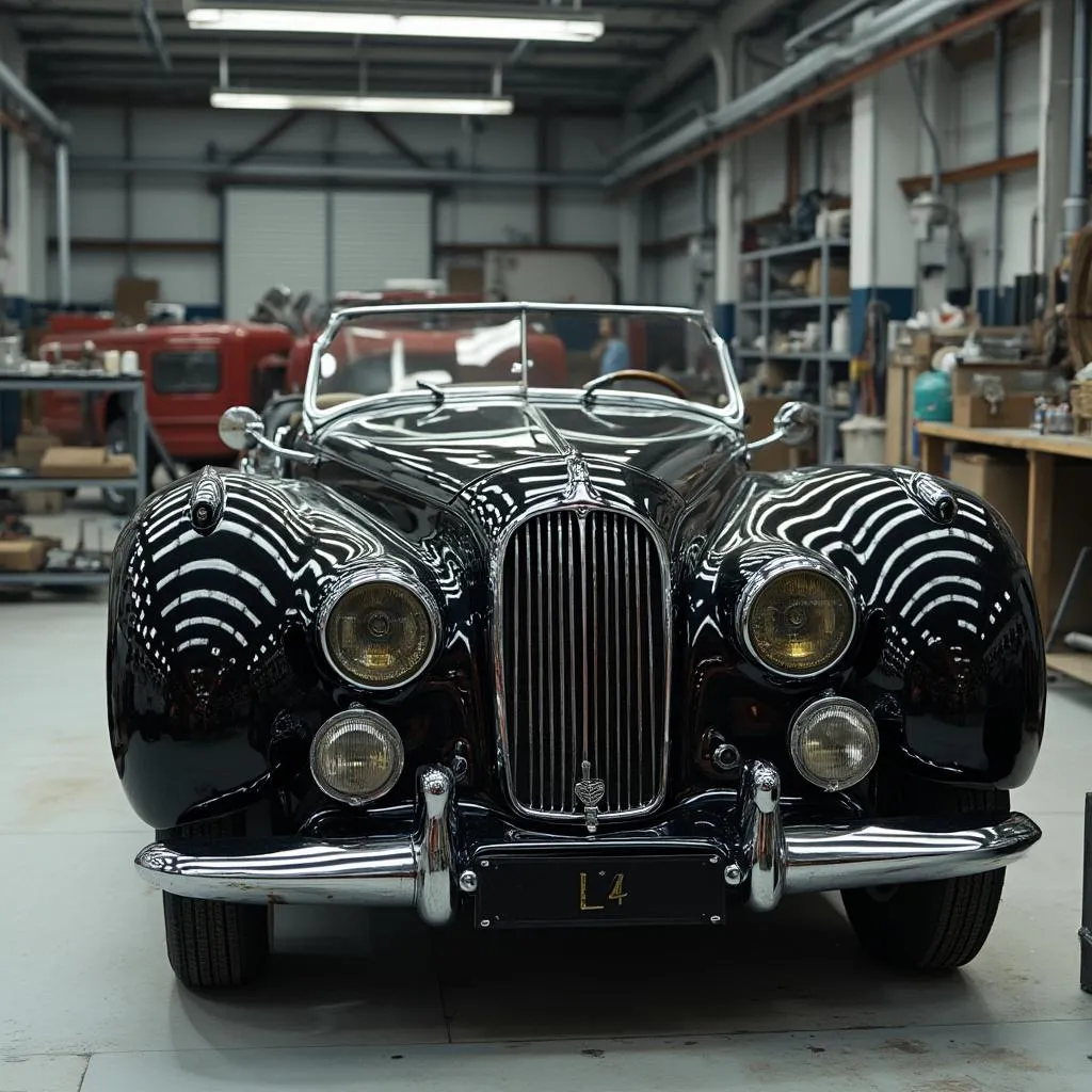 Progetto restauro auto di lusso