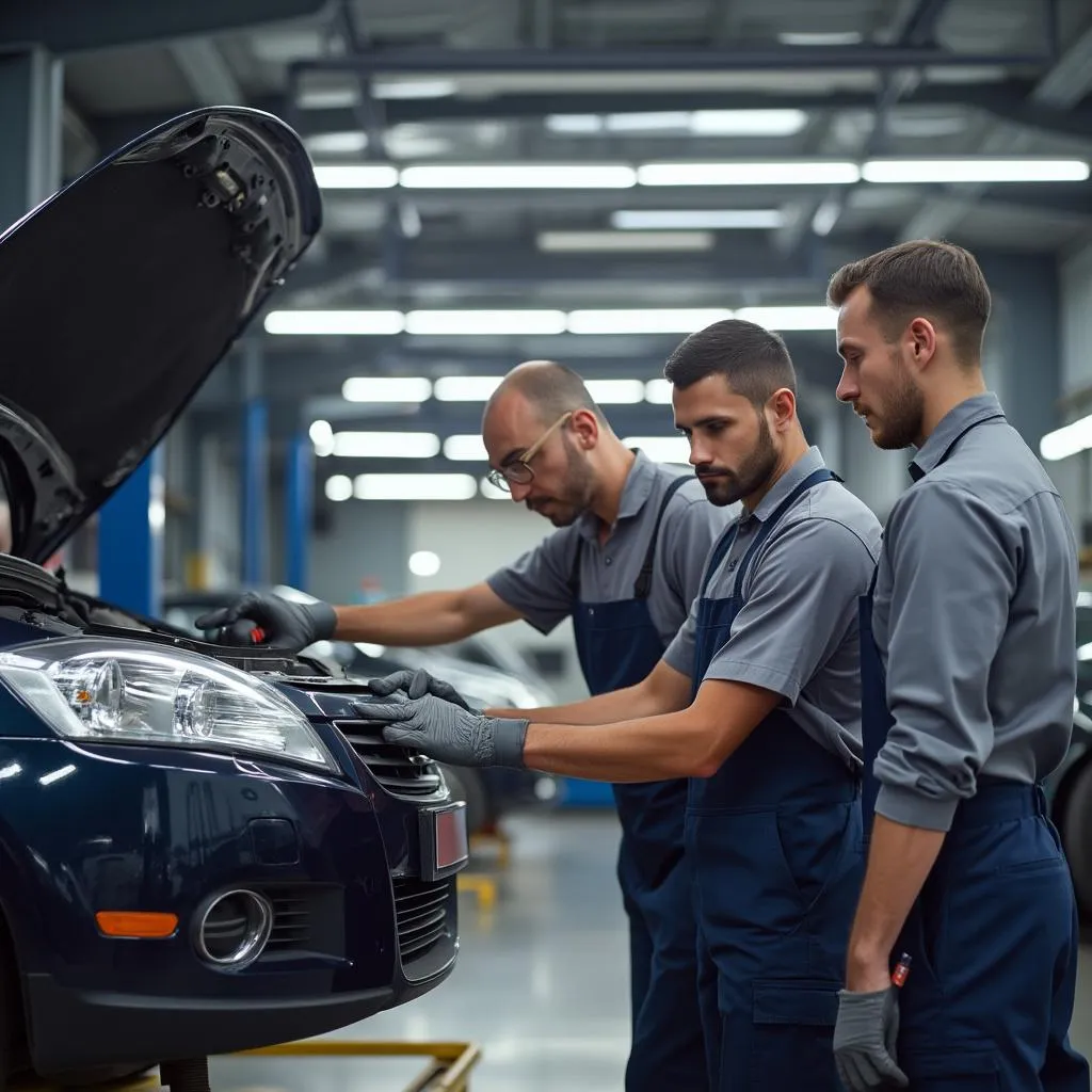 Team professionale AutoService Pro